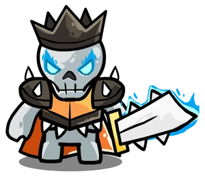 The Bone Tyrant, an elite skeleton king